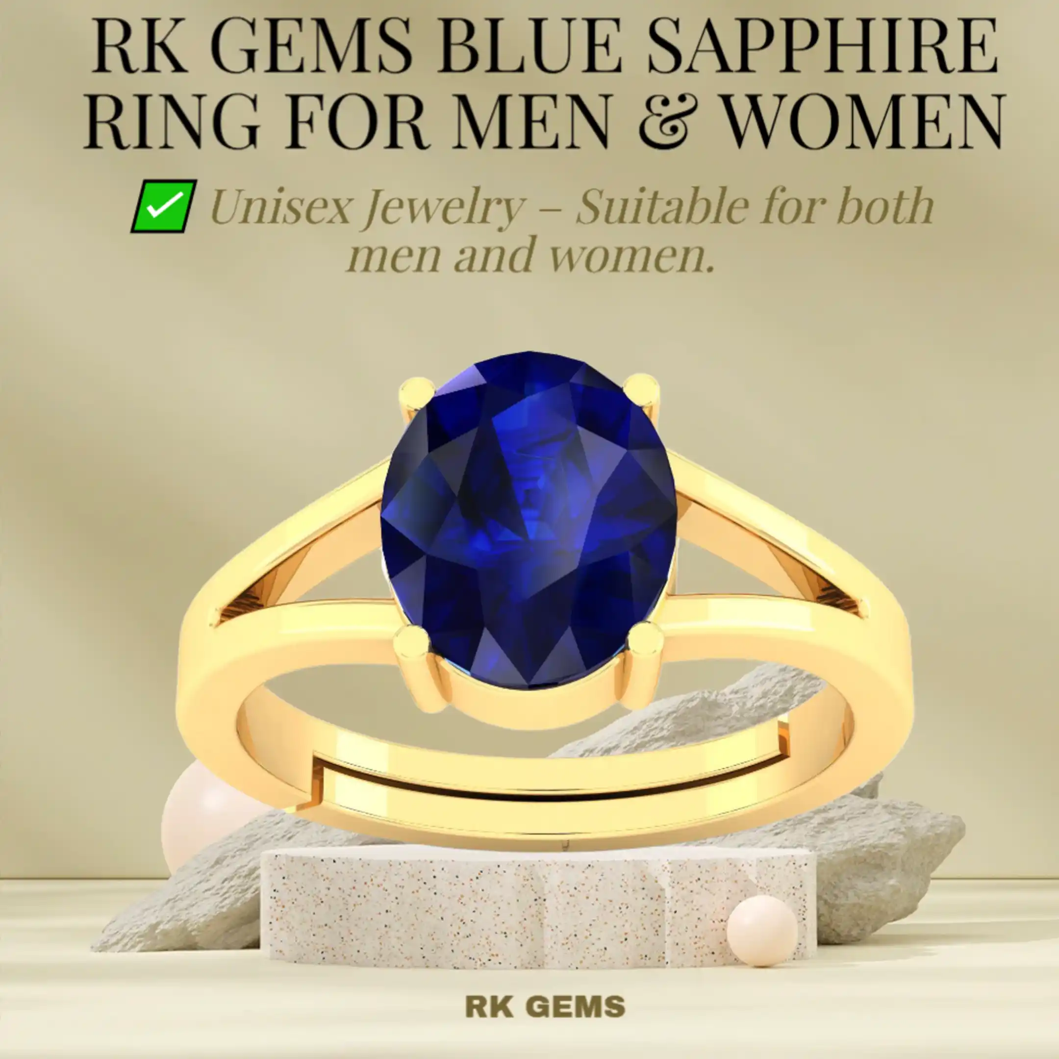 Premium Neelam Stone Ring | Blue Sapphire Ring for Shani Planet Benefits & Elegant Style For Men & Women.png